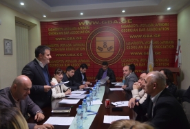 Disciplinary Committee members meet with representatives of Georgian Bar Association
