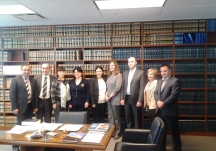 Study visit of members of Disciplinary committee of judges of common courts of Georgian and HCOJ in USA March 18-29, 2014